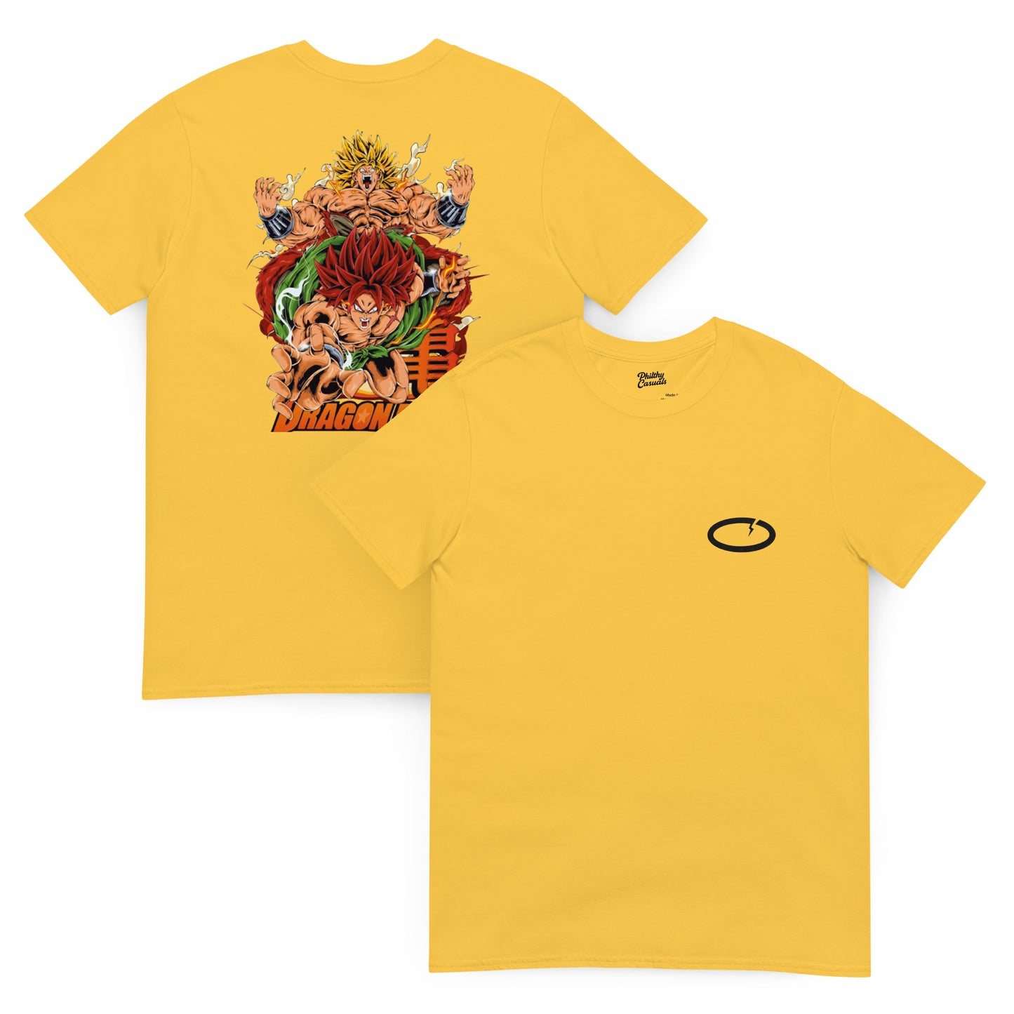 unisex basic softstyle t-shirt daisy front and back