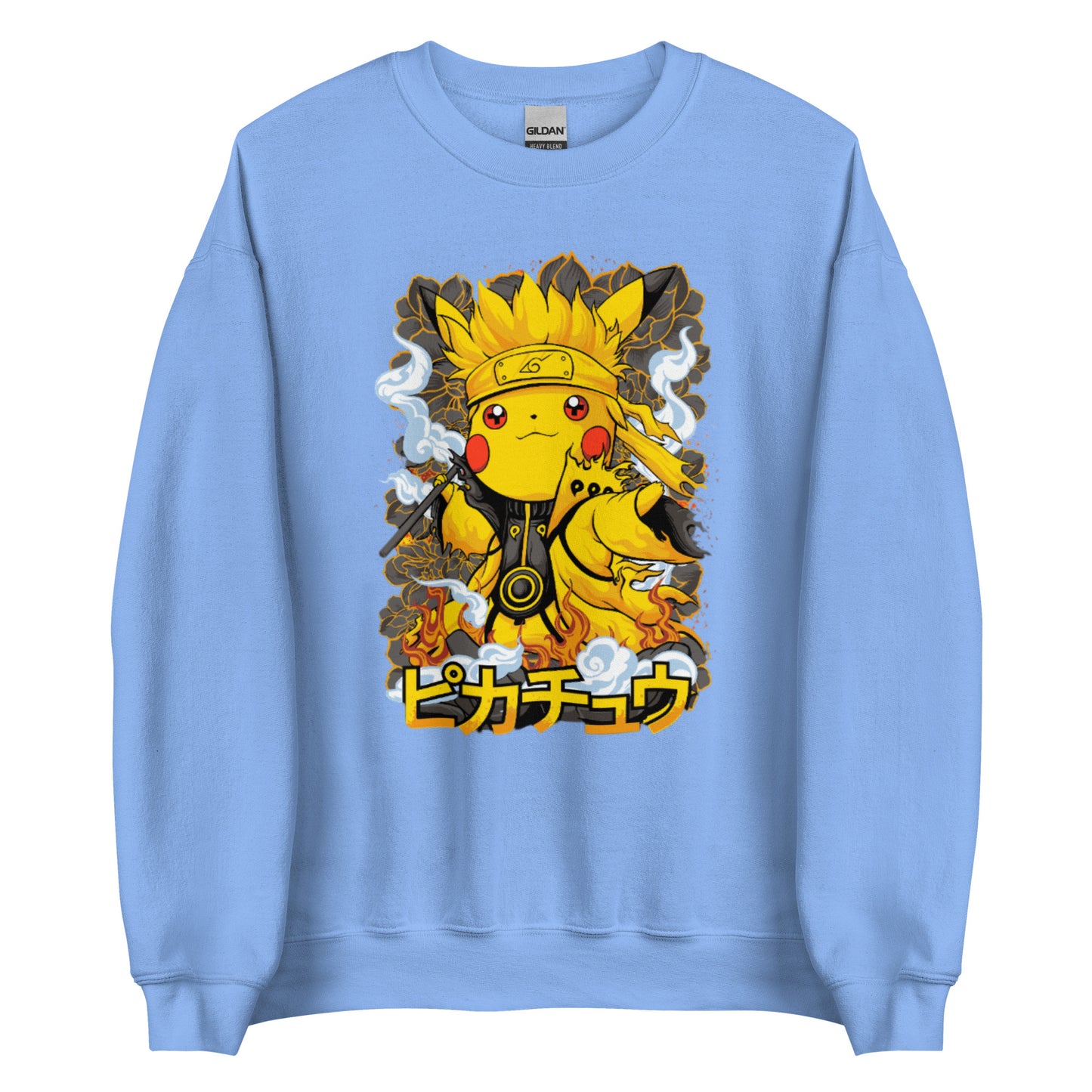 unisex crew neck sweatshirt carolina front
