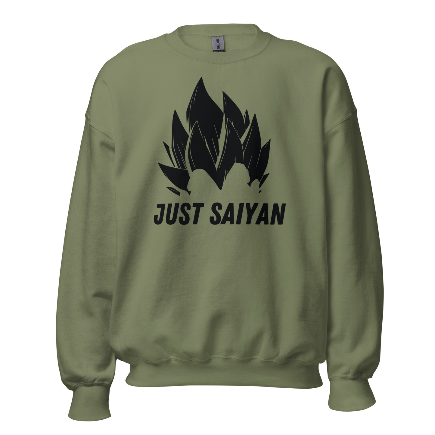 unisex crew neck sweatshirt military