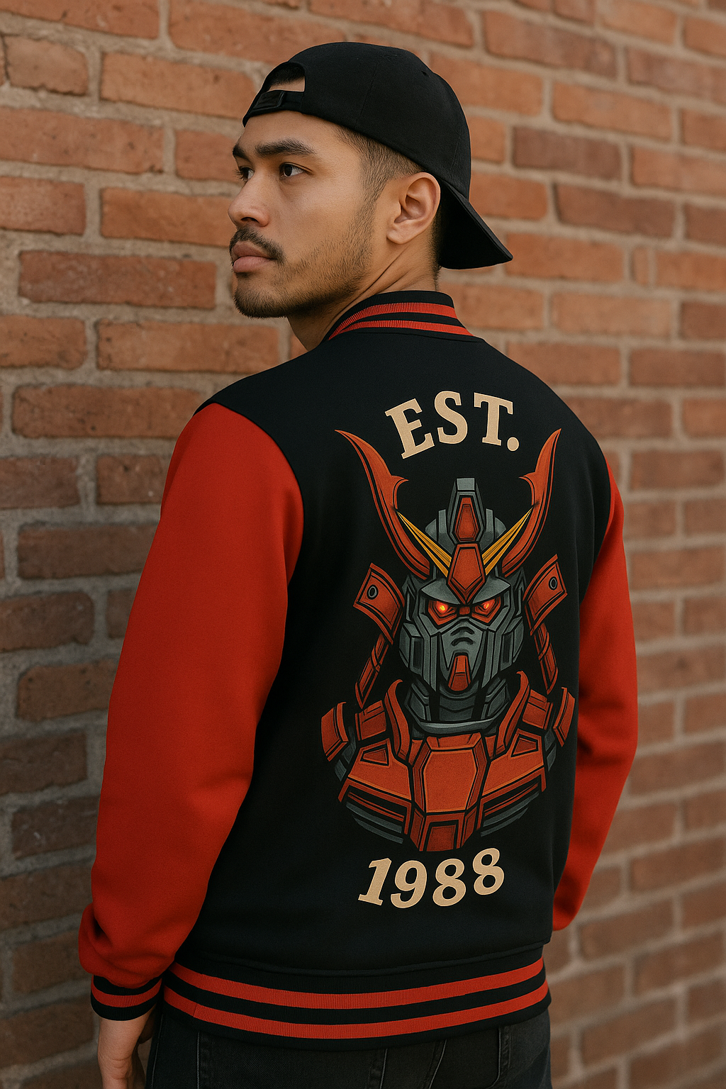 red Varsity Jacket