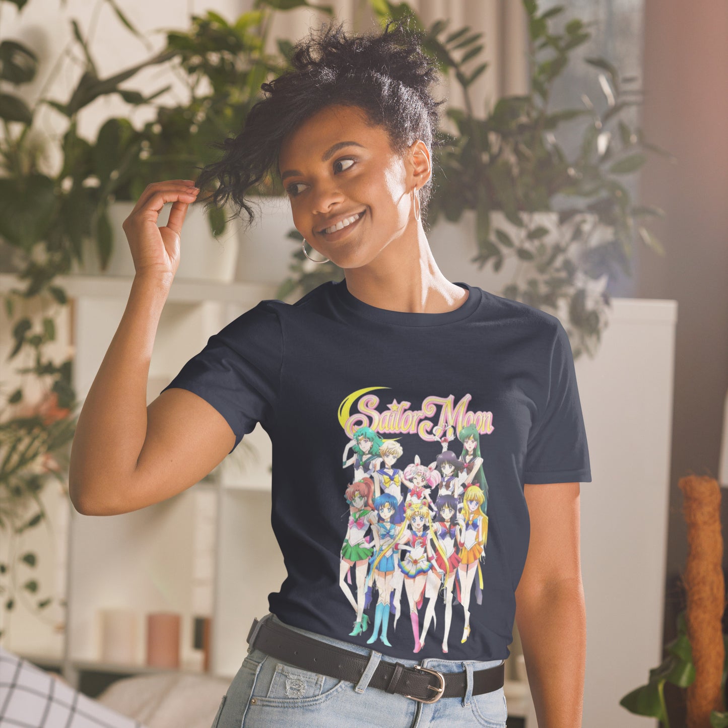 unisex basic softstyle t-shirt navy front