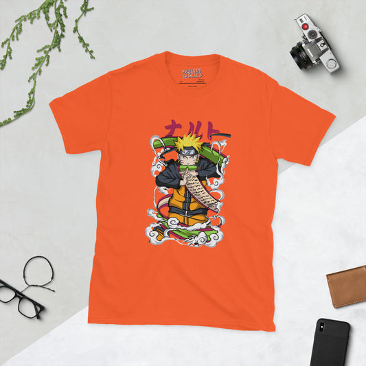 unisex basic softstyle t-shirt orange front