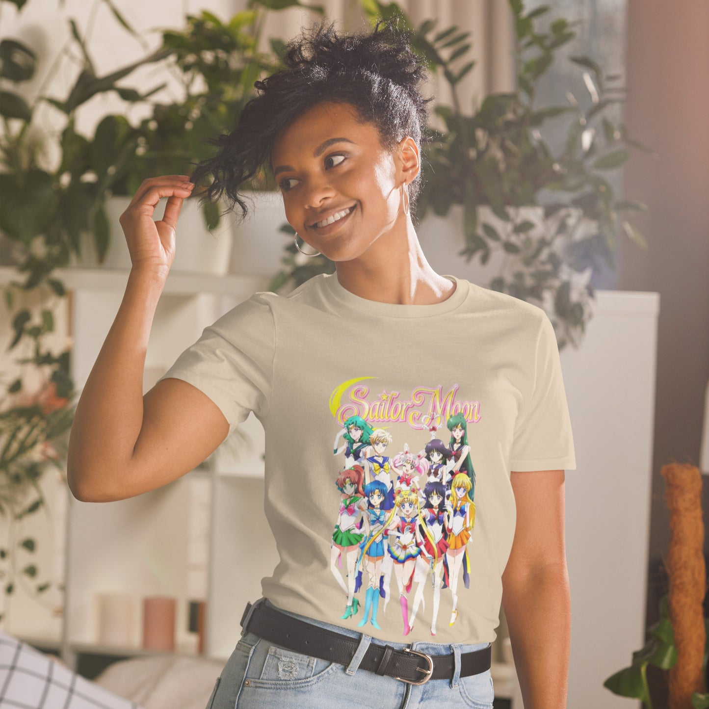 unisex basic softstyle t-shirt sand front