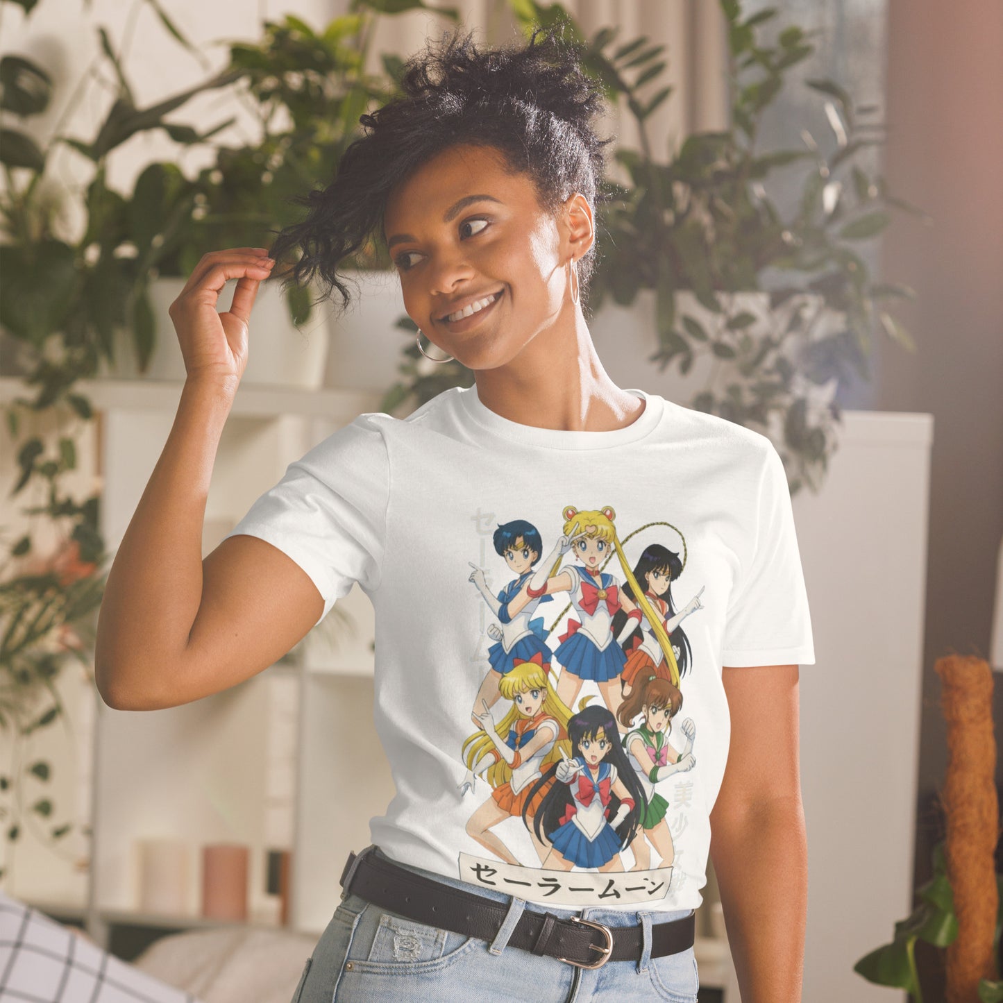 unisex basic softstyle t-shirt white front