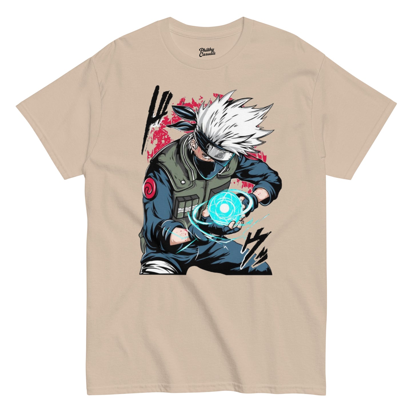 unisex classic tee sand front