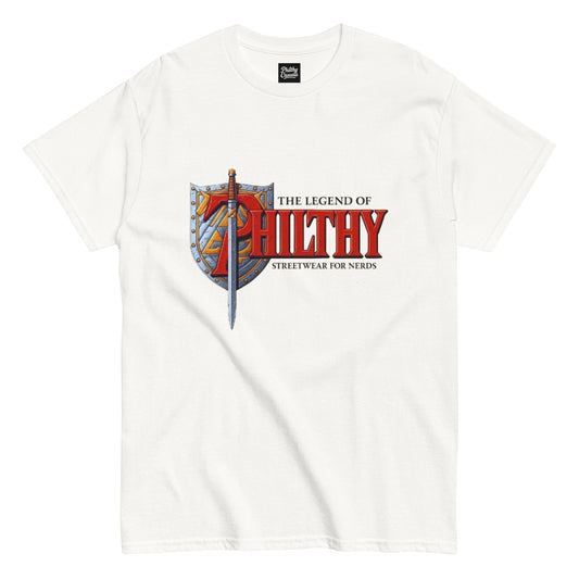 unisex classic tee white front