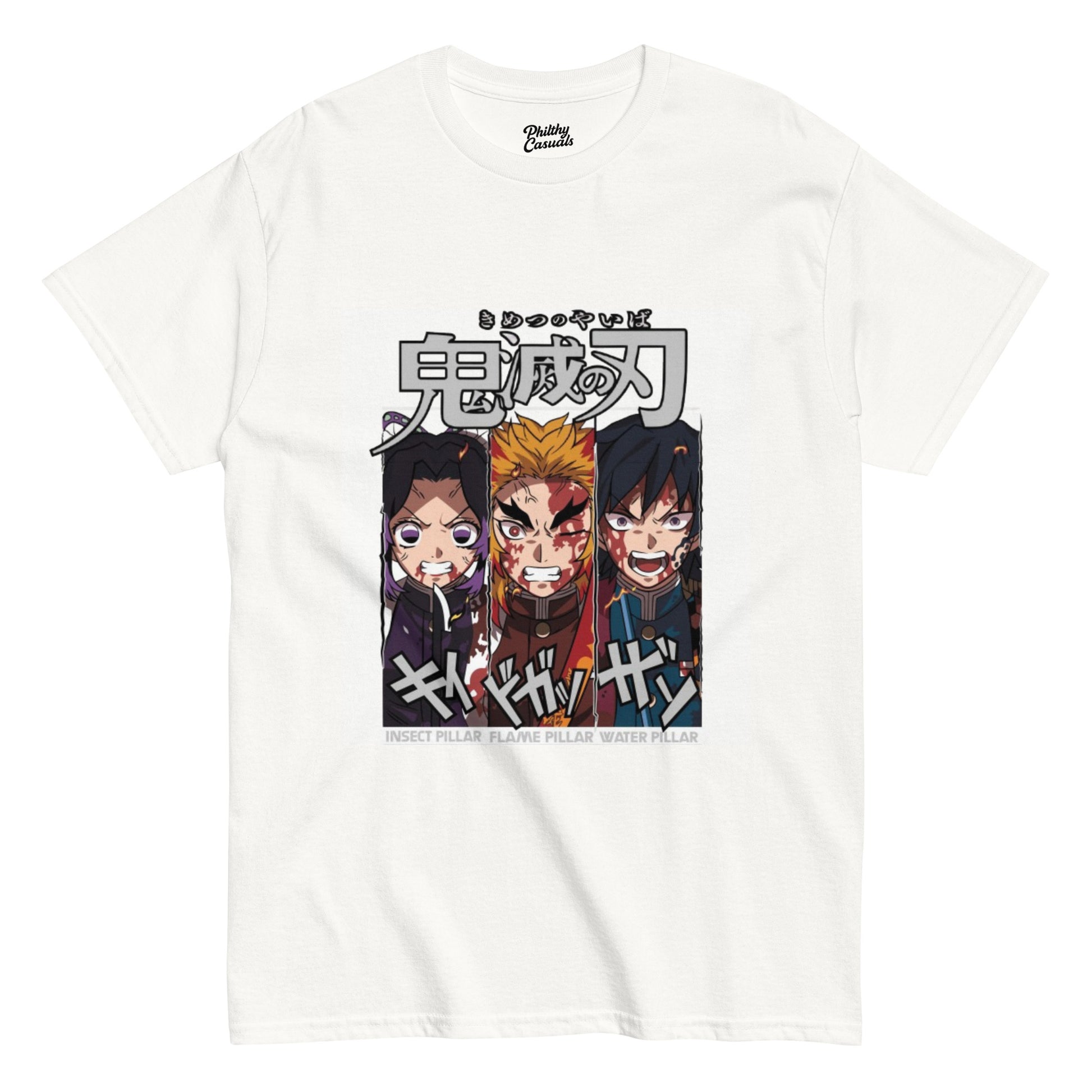 unisex classic tee white front