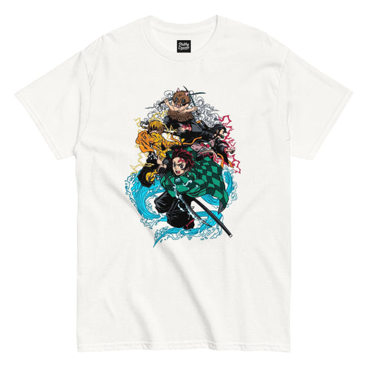 unisex classic tee white front