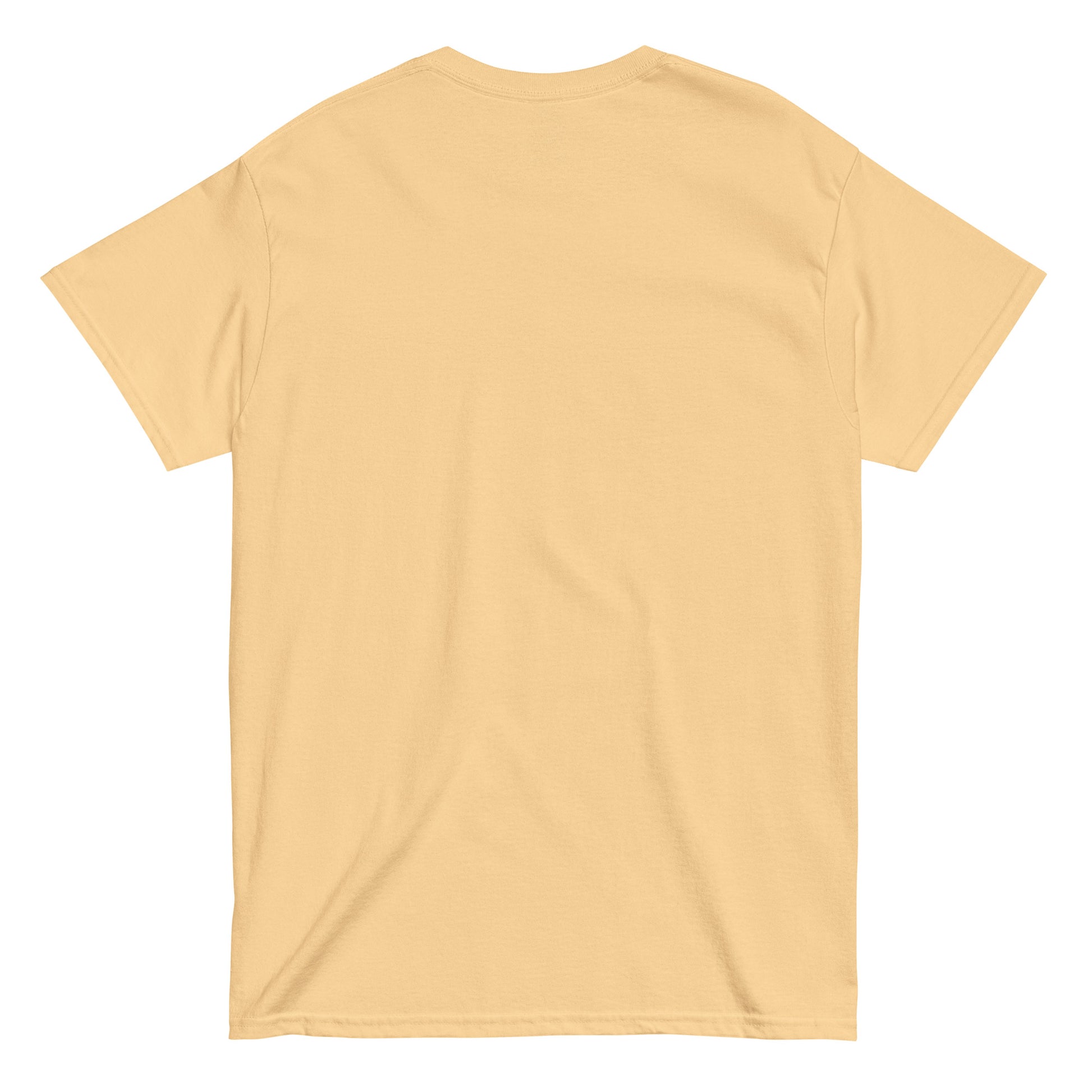 unisex classic tee yellow haze back