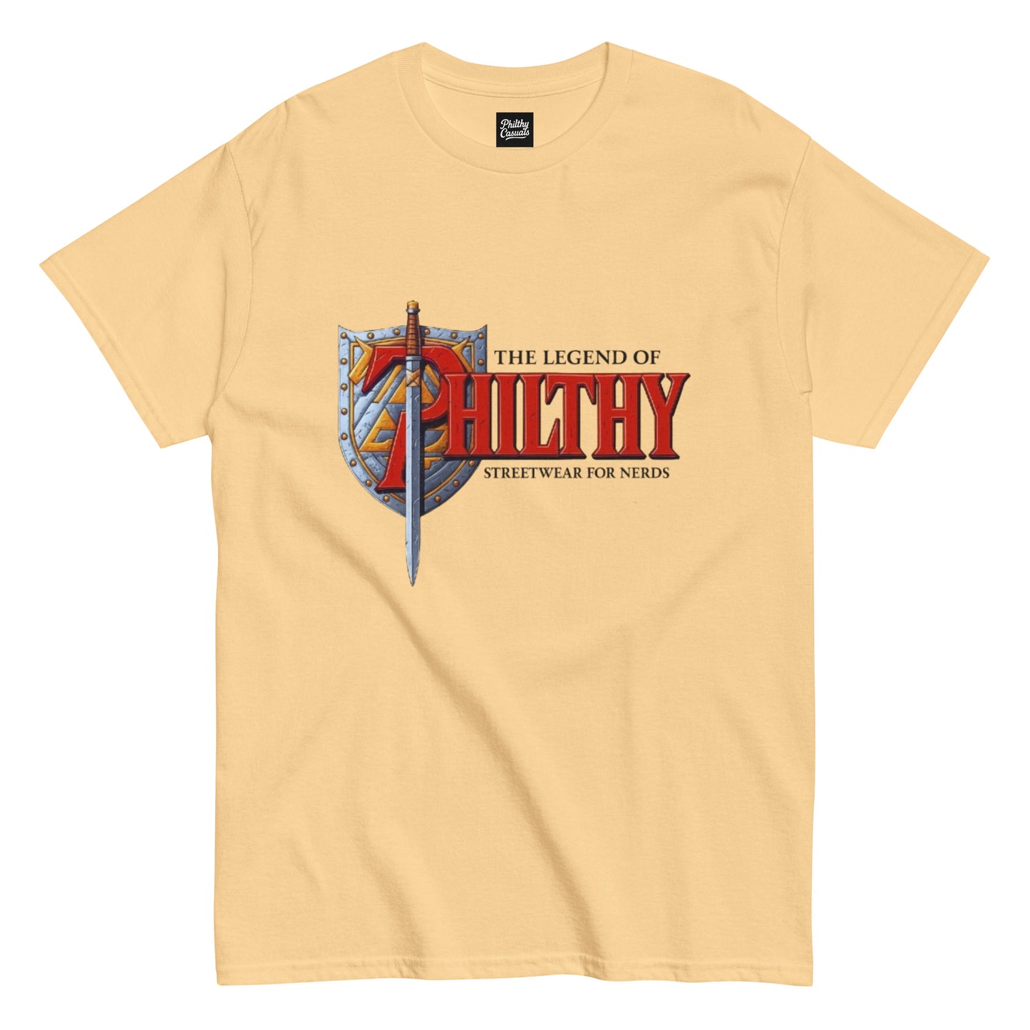 unisex classic tee yellow haze front