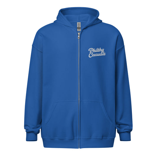 unisex-heavy-blend-zip-hoodie royal front