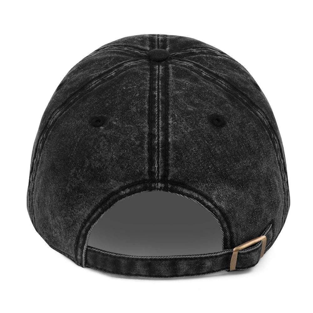 vintage cap black back