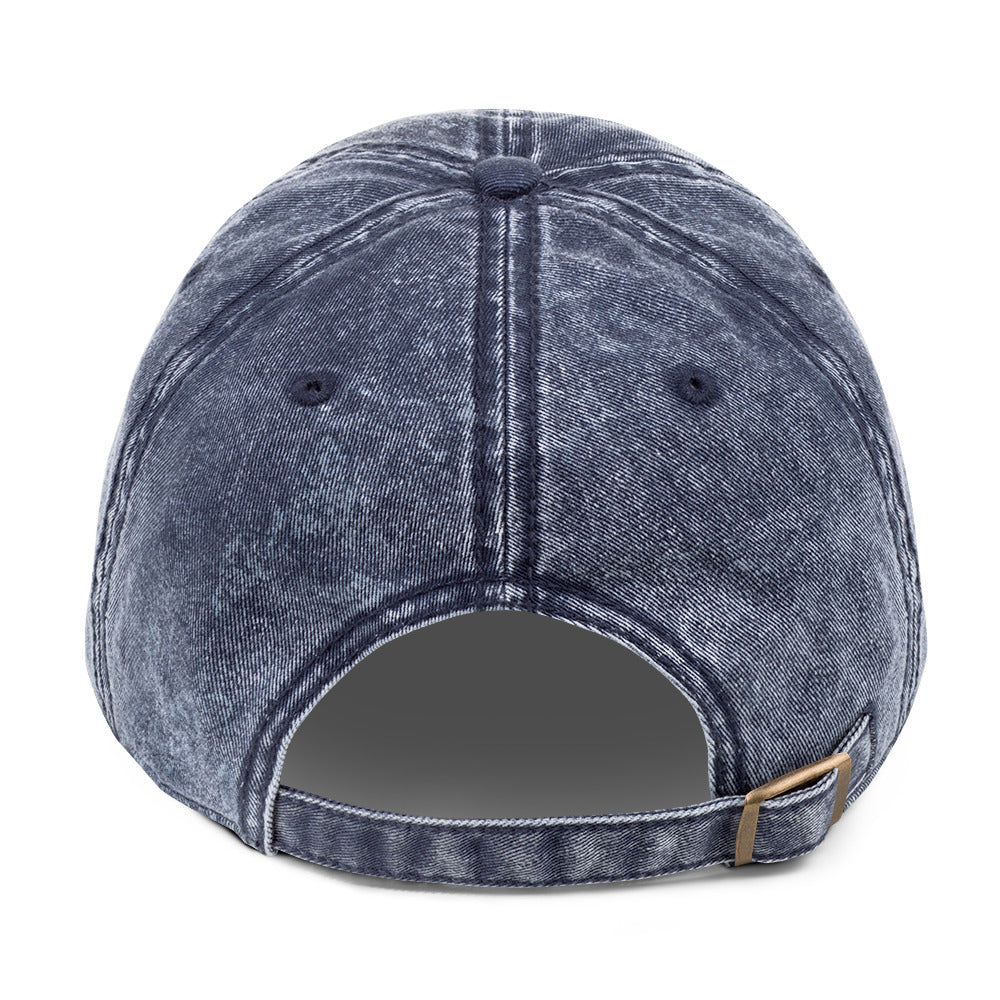 vintage cap navy back