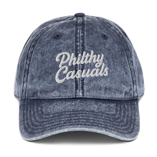 vintage cap navy front